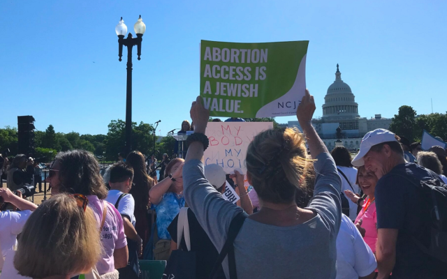 NCJW Rally Unites Jewish Pro-Choice Supporters